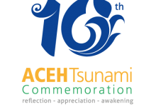 logo 10 tahun tsunami