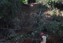 tanah longsor di Lhong tanah longsor di Lhong